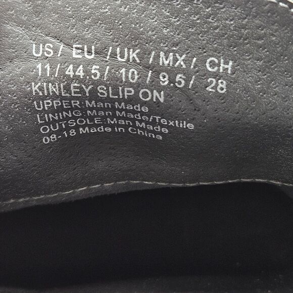 Kenneth‎ Cole Unlisted Kinley Slip on Loafers Men's Size 11 Grey - Picture 9 of 11